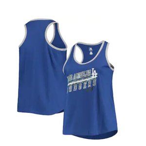 Los Angeles Dodgers "Dodger Blue" Racerback Tank Top 1X